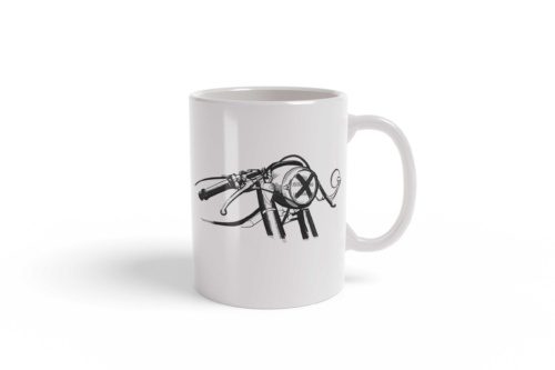 Cafe Racer Sketch Mug