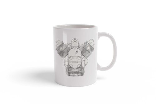 Moto Guzzi Engine Heritage Mug