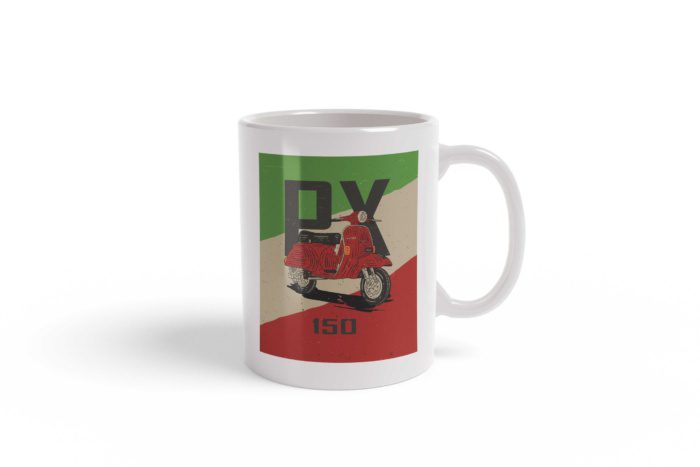 Vespa PX 150 Retro Mug