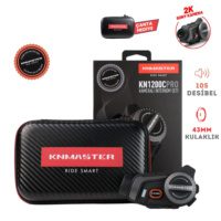 KN1200C Kameralı Motosiklet Kask İnterkom