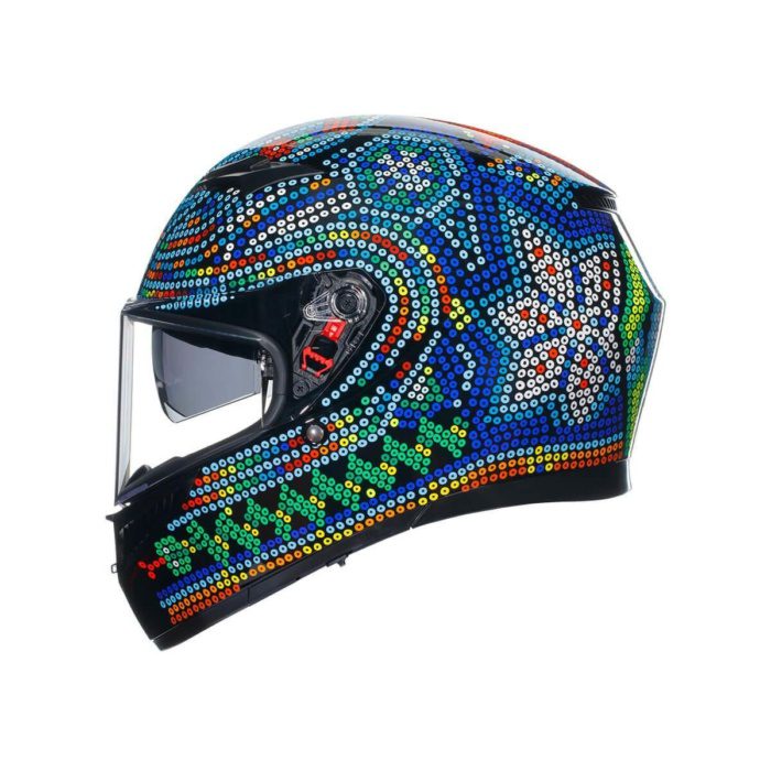 AGV K3 Rossi Winter Test 2018 Kapalı Kask - Görsel 5