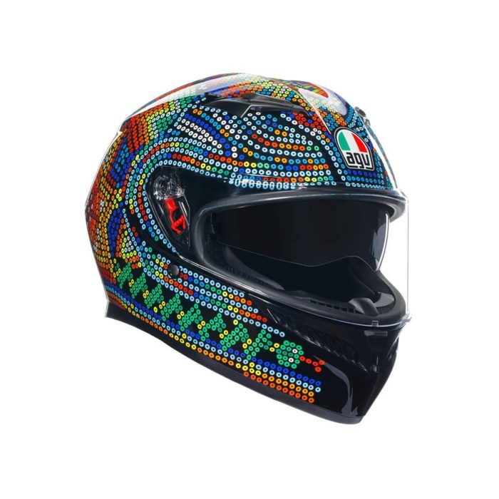 AGV K3 Rossi Winter Test 2018 Kapalı Kask - Görsel 6