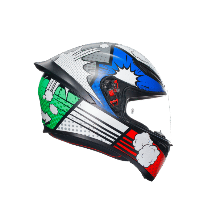 AGV KASK/K1 S BANG MATT ITALY BLUE - Görsel 2