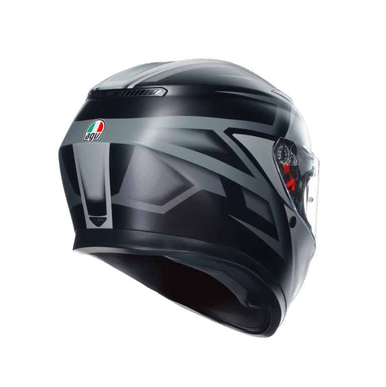 AGV KASK/K3 MPLK COMPOUND MATT BLACK GREY - Görsel 4