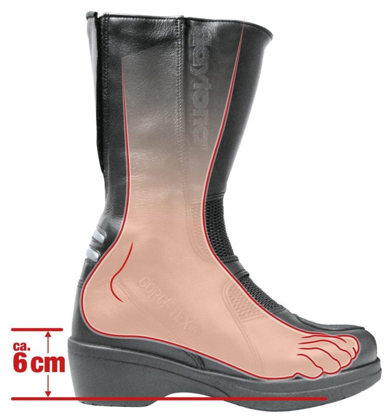 Daytona Lady Evoque GORE-TEX Kadın Motosiklet Botu - Görsel 3