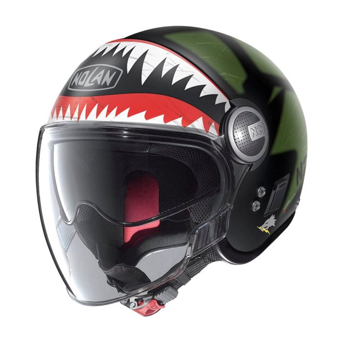 N21 VISOR SKYDWELLER 091 YARIM MOTOSİKLET KASKI