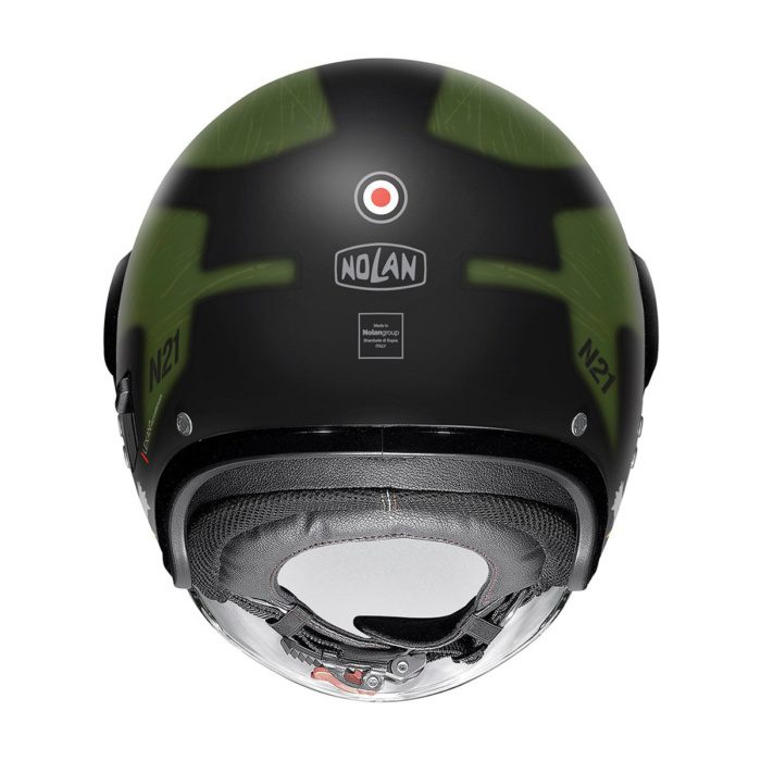 N21 VISOR SKYDWELLER 091 YARIM MOTOSİKLET KASKI - Görsel 3