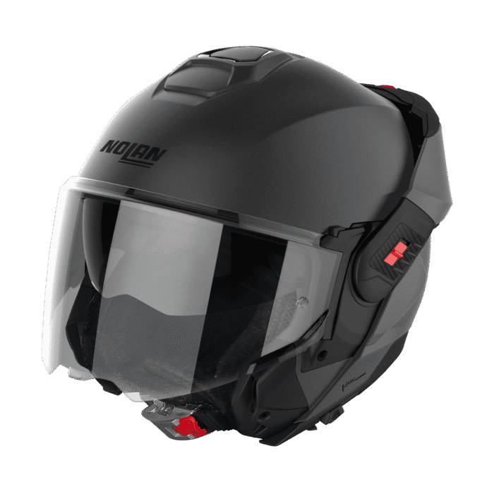 NOLAN  N120-1 CLASSIC N-COM 002 ÇENE ARKAYA DÖNEN MOTOSİKLET KASKI - Görsel 4