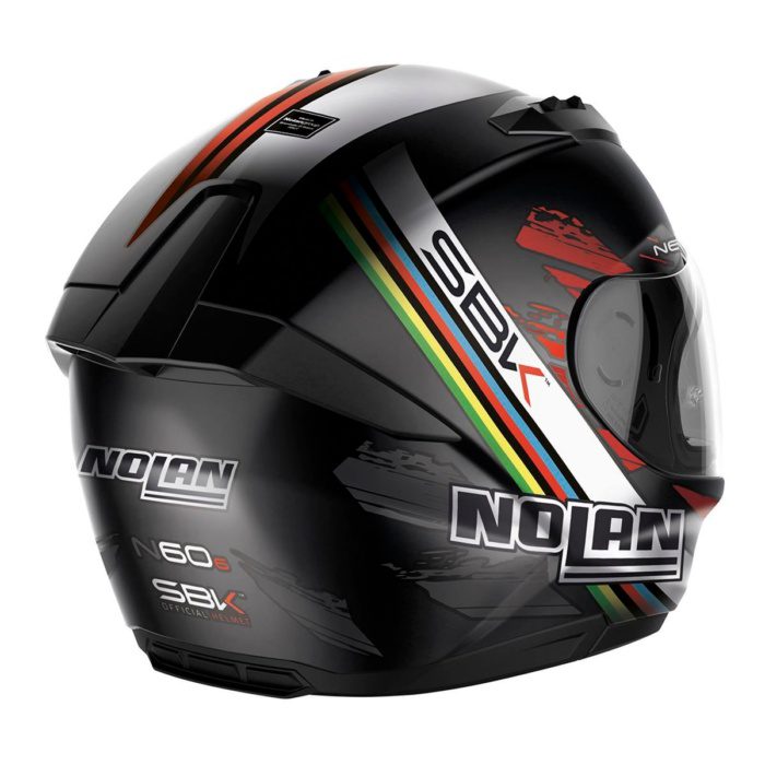 N60-6 SBK 056 KAPALI MOTOSİKLET KASKI - Görsel 2