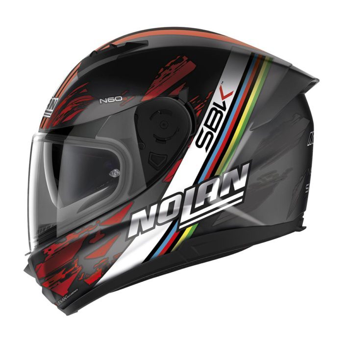 N60-6 SBK 056 KAPALI MOTOSİKLET KASKI - Görsel 4