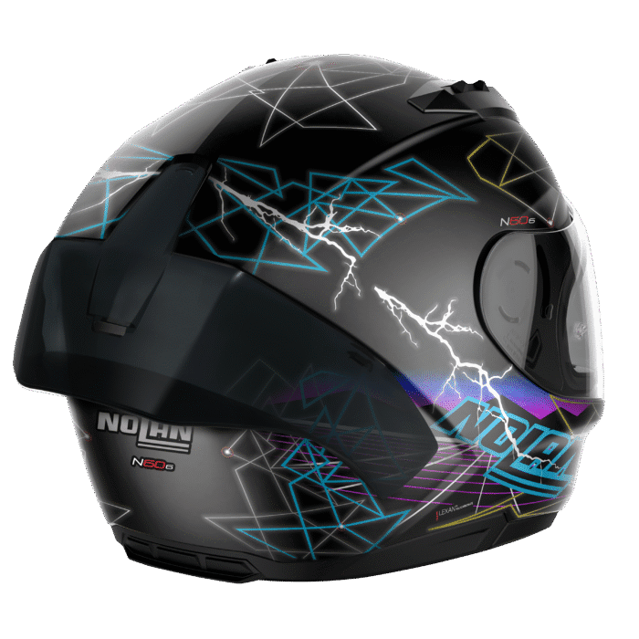 N60-6 SPORT RAINDANCE 26 KAPALI MOTOSİKLET KASKI - Görsel 3