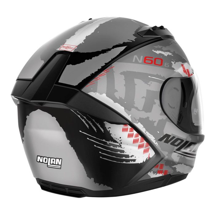 N60-6 WHEELSPIN 058 KAPALI MOTOSİKLET KASKI - Görsel 2