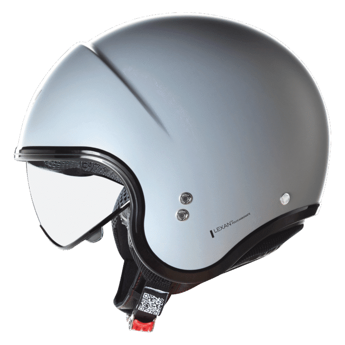 NOLAN N21 06 CLASSICO 304 GÜNEŞ CAMLI YARIM KASK MAT AÇIK GRİ