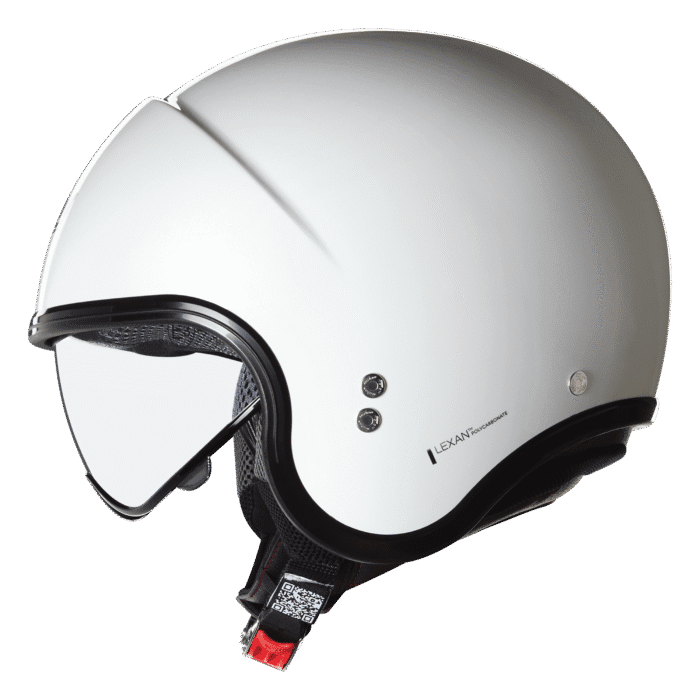 NOLAN N21 06 CLASSICO 305 GÜNEŞ CAMLI YARIM KASK METAL BEYAZ