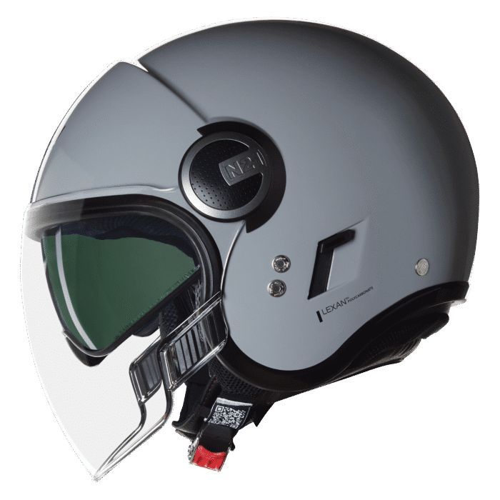 NOLAN N21 VISOR 06 CLASSICO 303 CAMLI YARIM KASK PARLAK GRİ