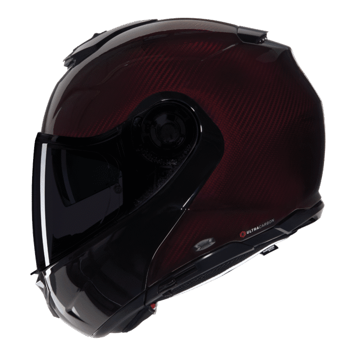 NOLAN  X-1005 ULTRA LIQUIDO  326 ÇENE AÇILIR KASK PARLAK BORDO