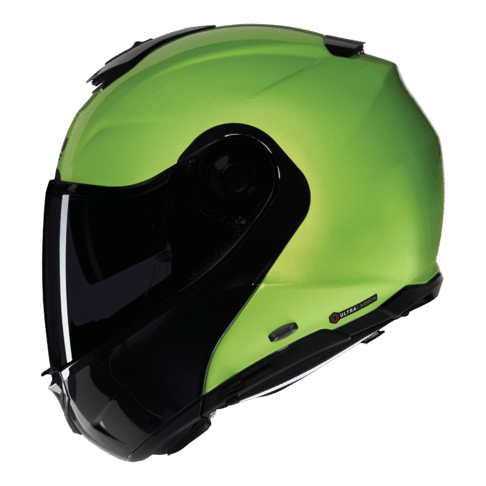 NOLAN X-1005 ULTRA MIVEDI  329 ÇENE AÇILIR KASK FLUO YEŞİL