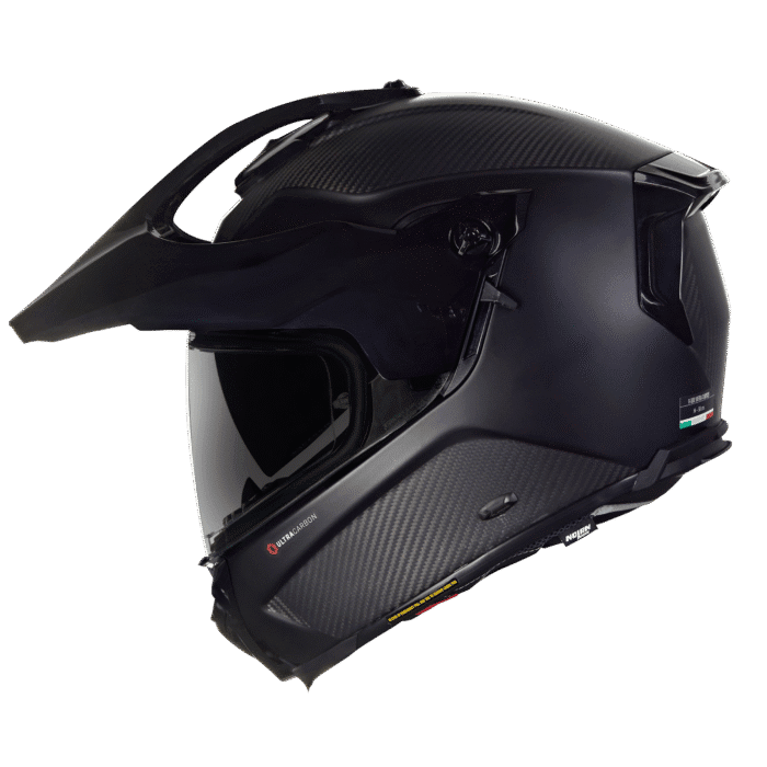 NOLAN X-552 ULTRA TRIPLONERO  323 KARBON KAPALI TEREKLİ KASK MAT