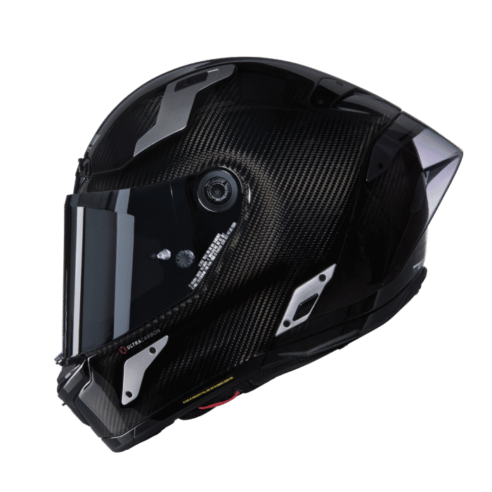 NOLAN X-804 RS ARGENTO  332 KARBON KAPALI KASK PARLAK
