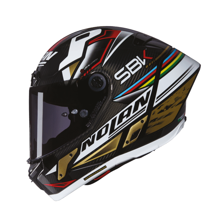 NOLAN X-804 RS SBK 353 KARBON KAPALI KASK
