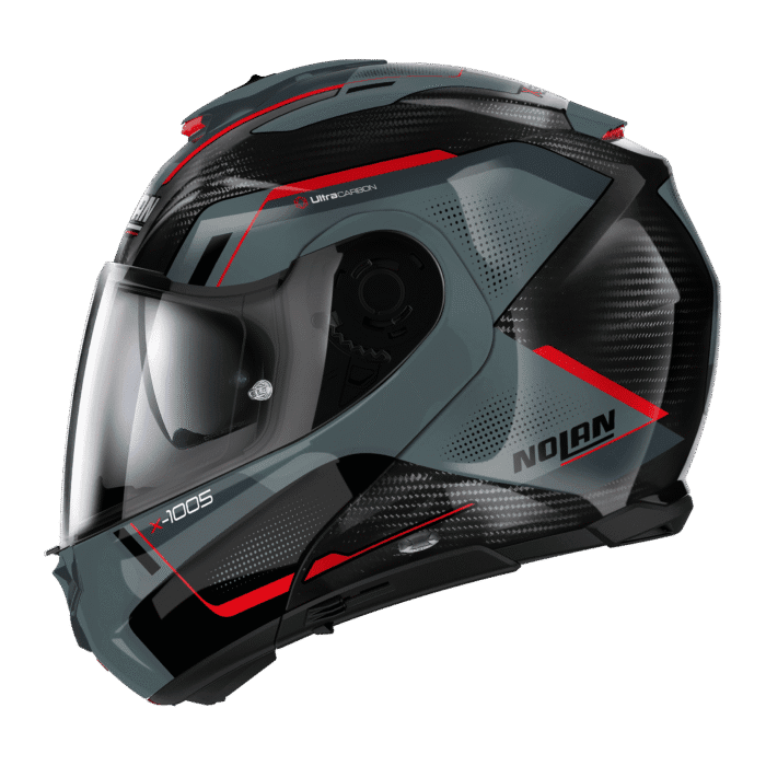 NOLAN X-1005 ULTRA UNDERCOV 044 ÇENE AÇILIR KARBON MOTOSİKLET KASKI - Görsel 4
