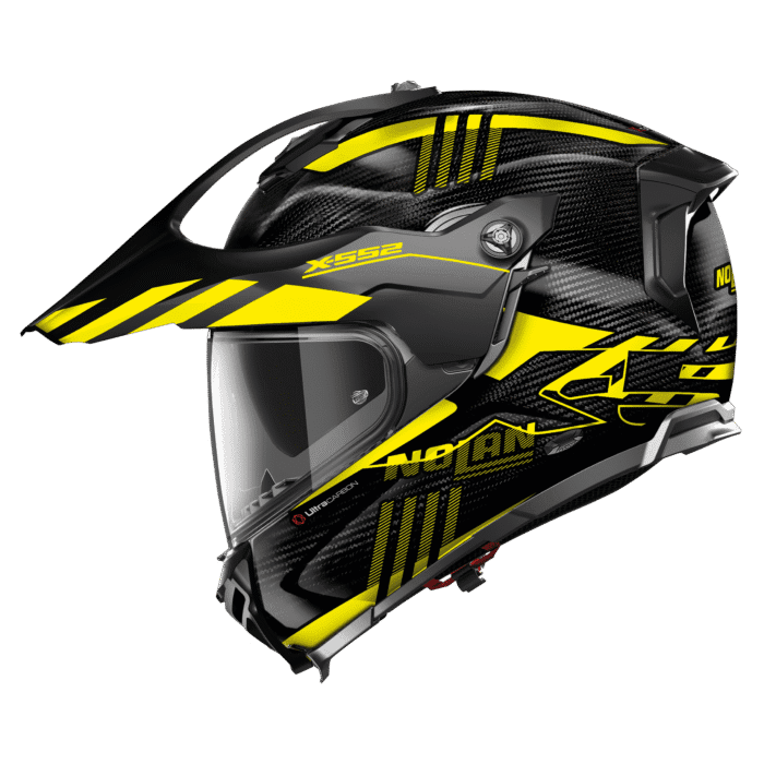 NOLAN X-552 ULTRA WINGSUIT 026 KAPALI SİPERLİKLİ KARBON MOTOSİKLET KASKI - Görsel 3