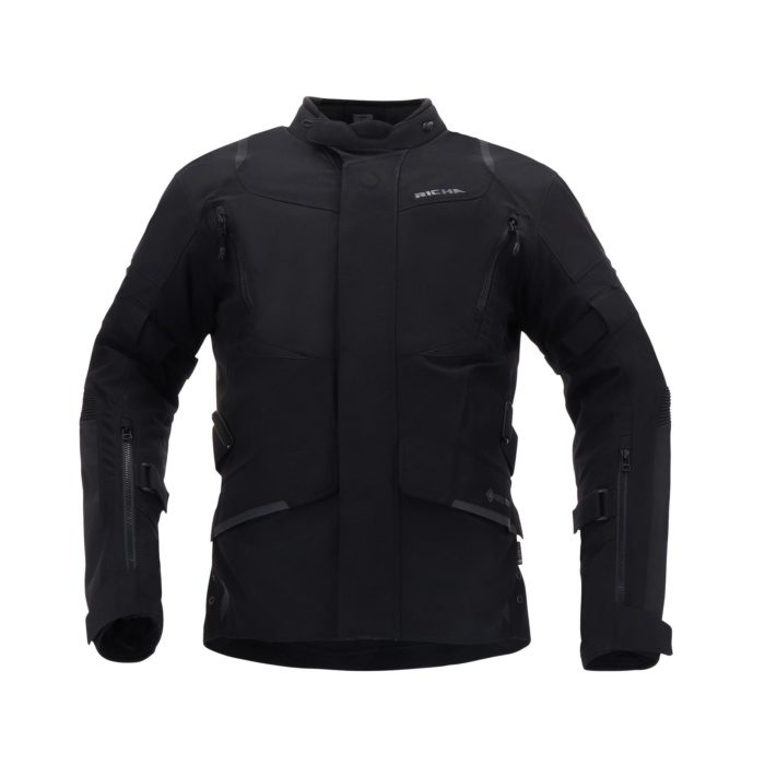 RICHA CYCLONE GTX GORE-TEX SU GEÇİRMEZ MOTOSİKLET MONT SİYAH