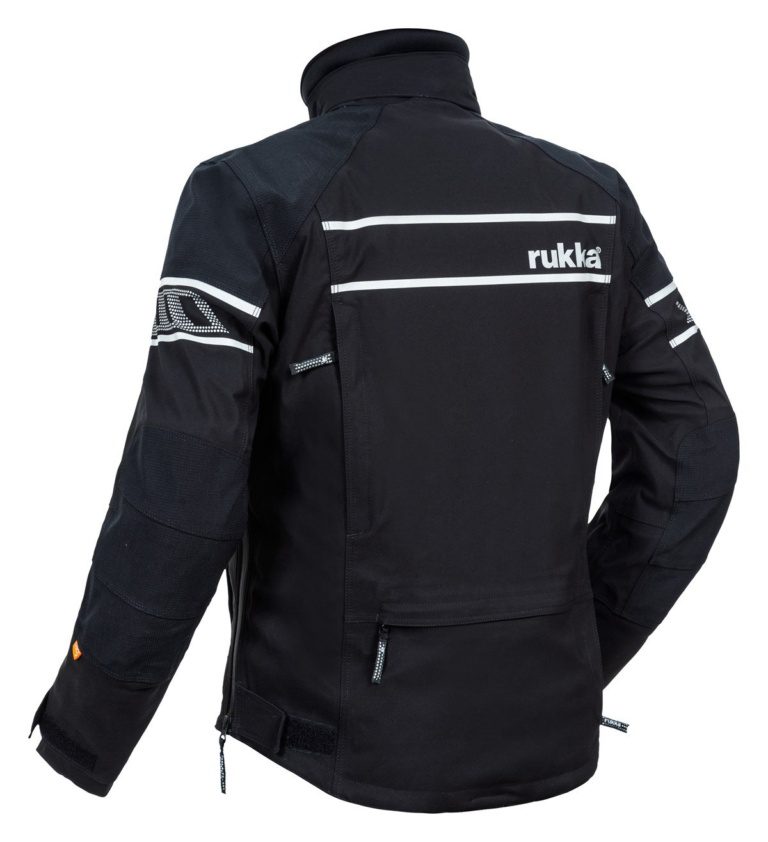 RUKKA RAPTO-R GORE-TEX PRO MOTOSİKLET MONT SİYAH BEYAZ - Görsel 2