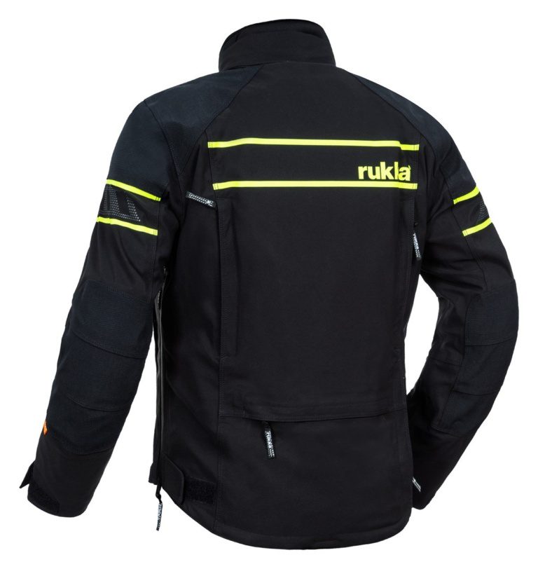 RUKKA RAPTO-R GORE-TEX PRO MOTOSİKLET MONT SİYAH SARI - Görsel 2