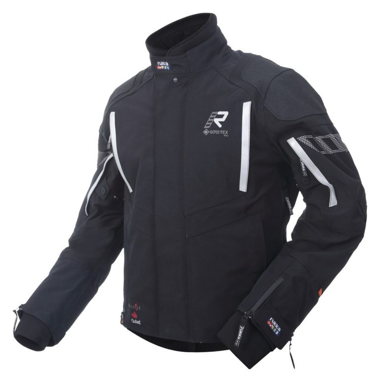 RUKKA SHIELD-R GORE-TEX PRO MOTOSİKLET MONT SİYAH BEYAZ
