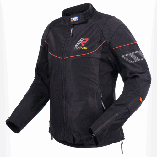 RUKKA AIRGOBINA MOTOSİKLET BAYAN YAZLIK MONT SİYAH KIRMIZI