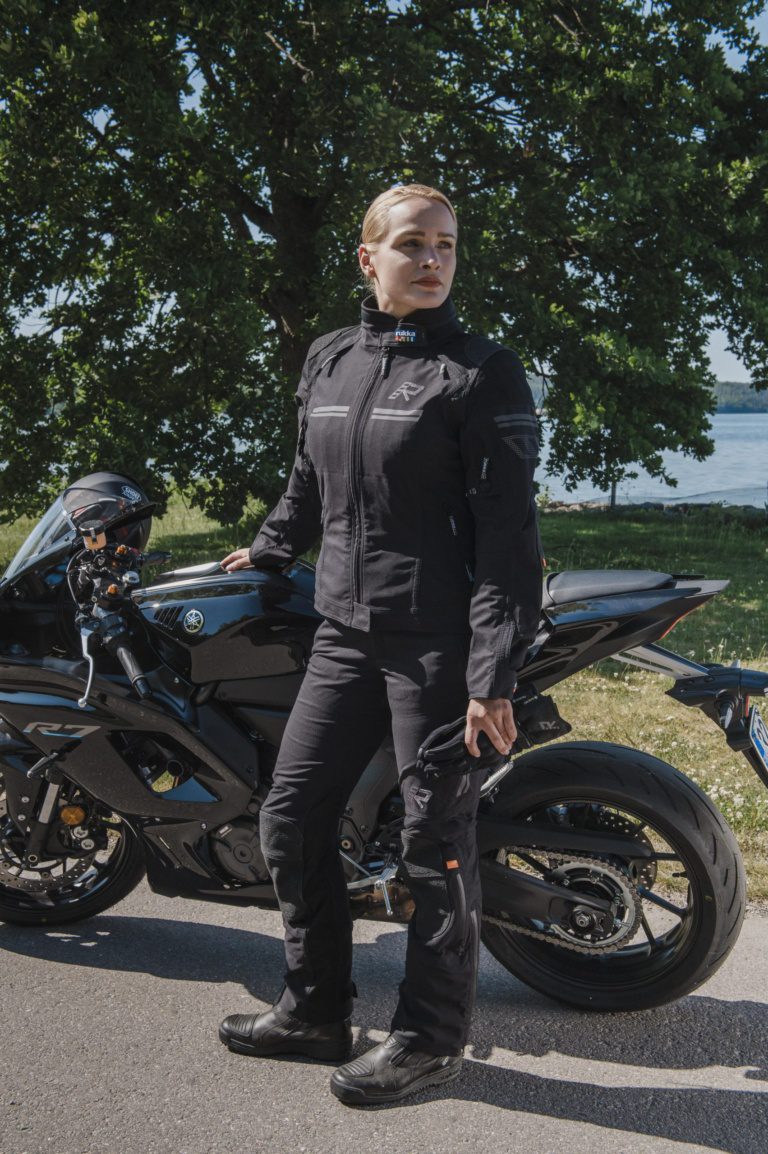Rukka Armatou-R Kadın Motosiklet Montu Siyah - Görsel 3