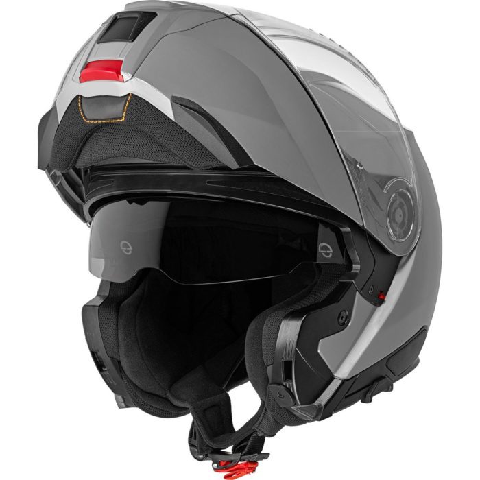 SCHUBERTH C5 CONCRETE GREY ÇENE AÇILIR MOTOSİKLET KASKI - Görsel 4
