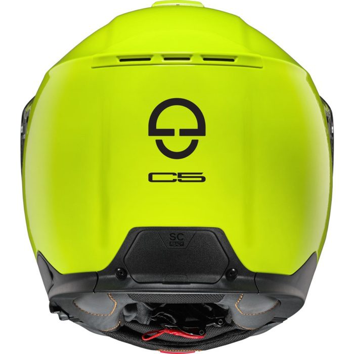 SCHUBERTH C5 FLUO YELLOW ÇENE AÇILIR MOTOSİKLET KASKI - Görsel 2