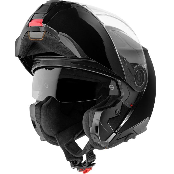 SCHUBERTH C5 GLOSSY BLACK ÇENE AÇILIR MOTOSİKLET KASKI - Görsel 4