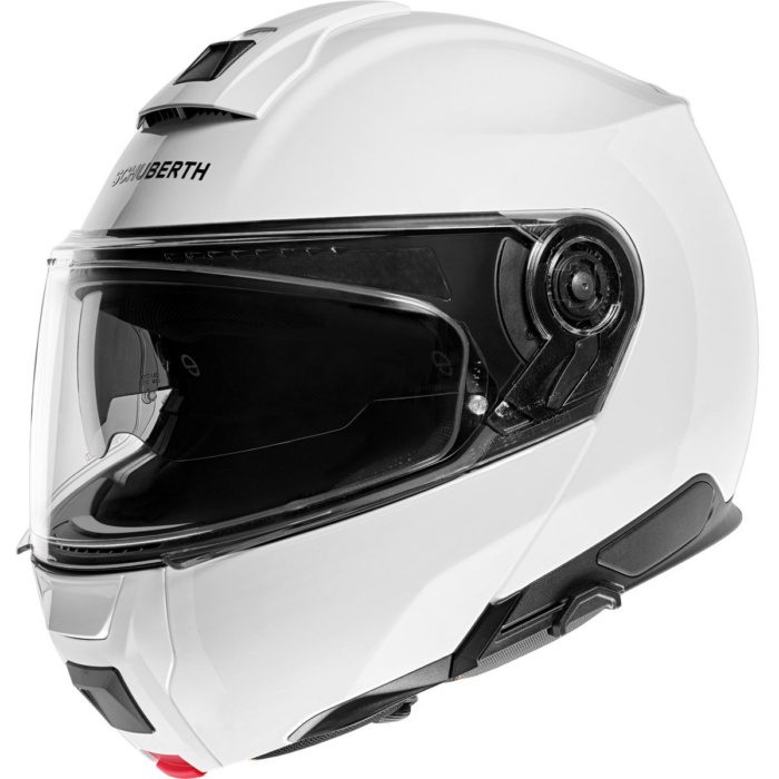 SCHUBERTH C5 GLOSSY WHITE  ÇENE AÇILIR MOTOSİKLET KASKI - Görsel 2