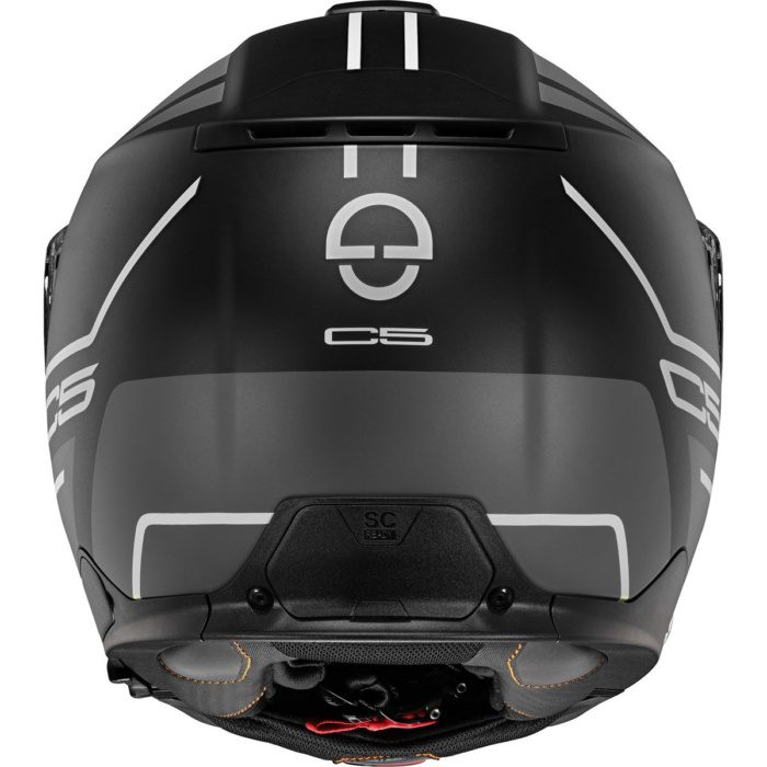 SCHUBERTH C5 MASTER GREY ÇENE AÇILIR MOTOSİKLET KASKI - Görsel 2