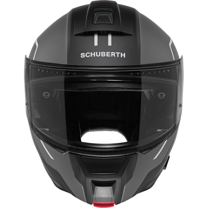SCHUBERTH C5 MASTER GREY ÇENE AÇILIR MOTOSİKLET KASKI - Görsel 3