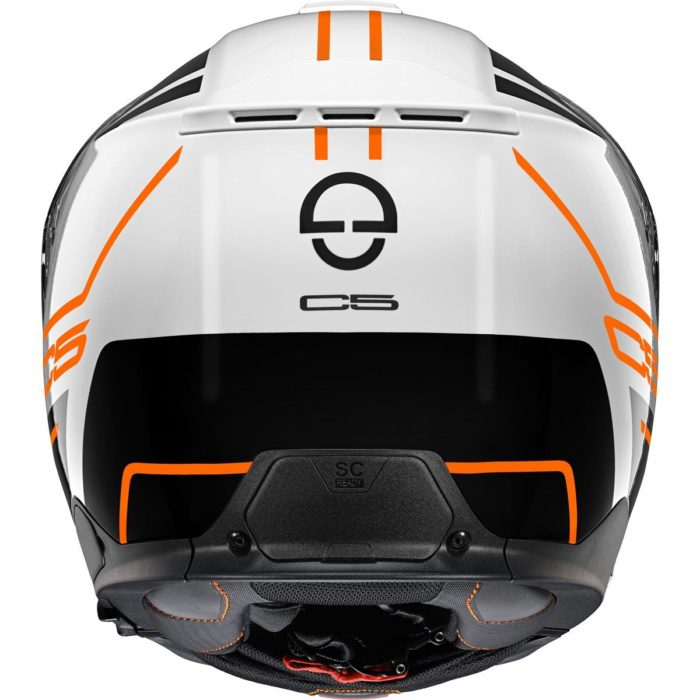 SCHUBERTH C5 MASTER ORANGE ÇENE AÇILIR MOTOSİKLET KASKI - Görsel 2