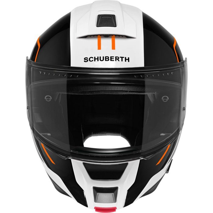 SCHUBERTH C5 MASTER ORANGE ÇENE AÇILIR MOTOSİKLET KASKI - Görsel 3