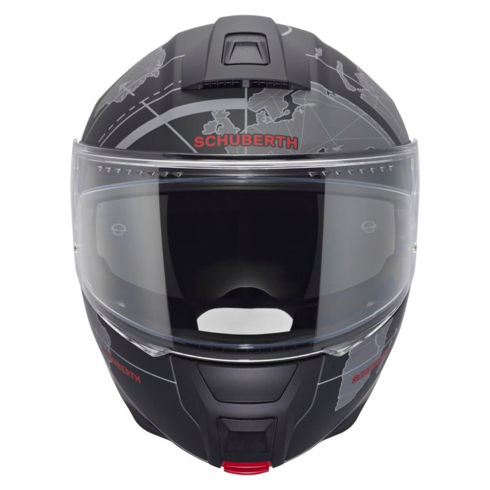 SCHUBERTH C5 GLOBE BLACK  ÇENE AÇILIR MOTOSİKLET KASKI - Görsel 2