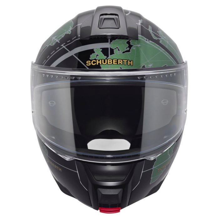 SCHUBERTH C5 GLOBE GREEN ÇENE AÇILIR MOTOSİKLET KASKI - Görsel 2