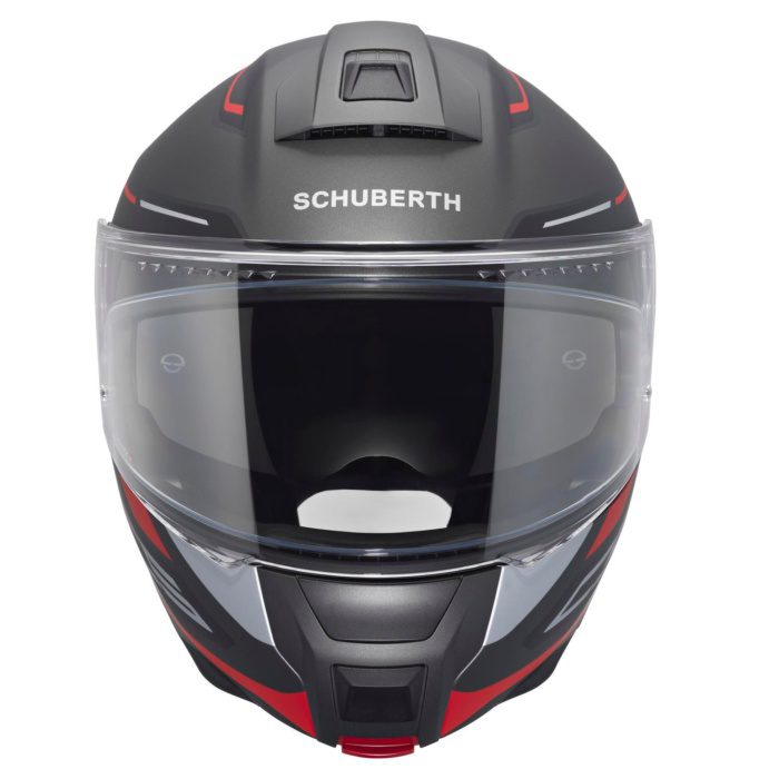 SCHUBERTH C5 OMEGA ANTRASIT ÇENE AÇILIR MOTOSİKLET KASKI - Görsel 2