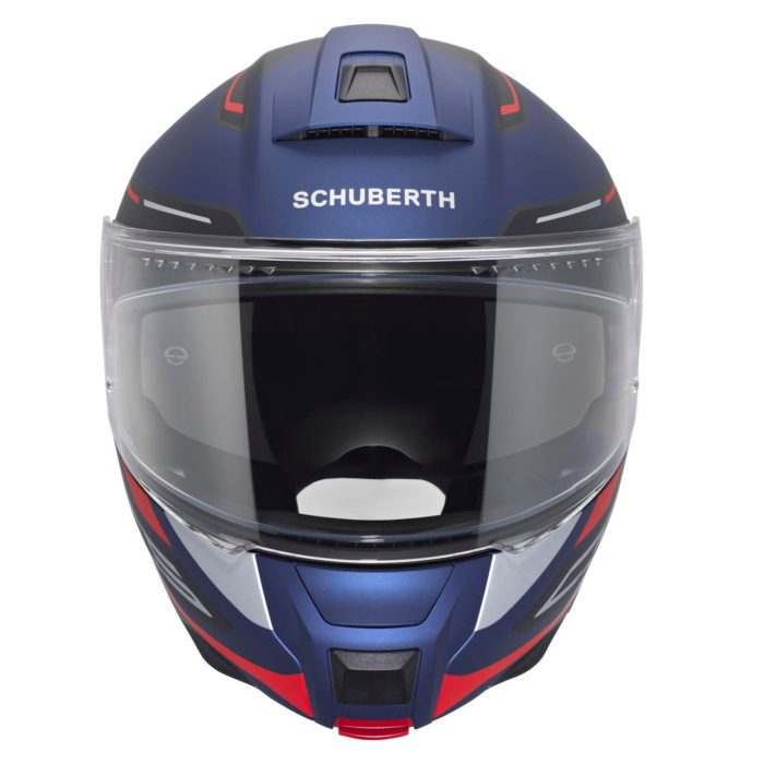 SCHUBERTH C5 OMEGA BLUE ÇENE AÇILIR MOTOSİKLET KASKI - Görsel 2