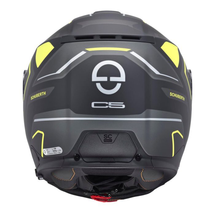 Schuberth C5 Omega Yellow - Görsel 4