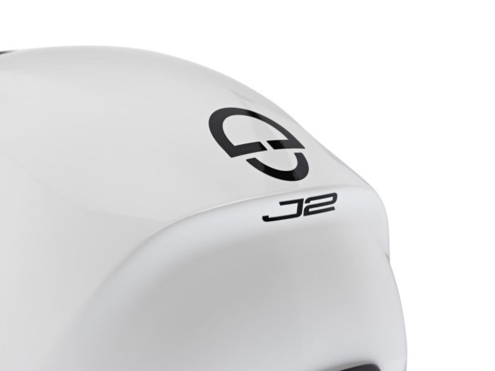 Schuberth J2 Glossy White Kask - Görsel 4