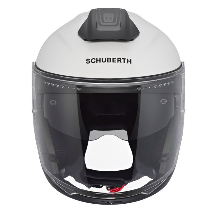 Schuberth J2 Glossy White Kask - Görsel 2