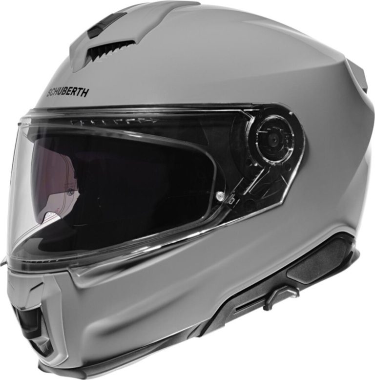 SCHUBERTH S3 CONCRETE GREY KAPALI MOTOSİKLET KASKI - Görsel 2