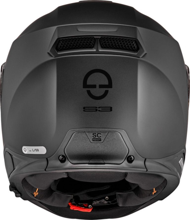 SCHUBERTH S3 MATT BLACK KAPALI MOTOSİKLET KASKI - Görsel 4