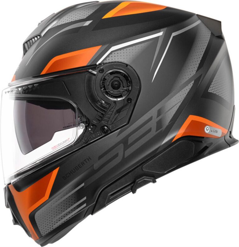 SCHUBERTH S3 STORM ORANGE KAPALI MOTOSİKLET KASKI